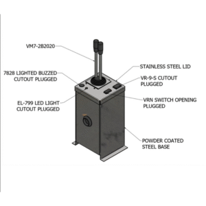 (2) INSIDE LEVERS CONTROLS